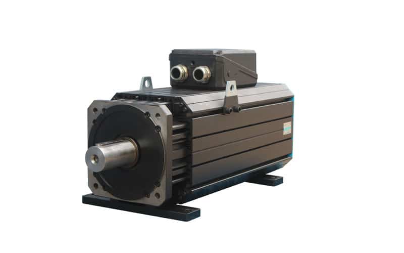 Air convection cooling servo motor