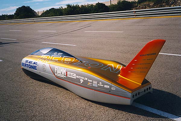 Zero Emission Bertone ZER Phase Motion Control