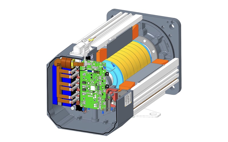integrated motor and drive systems